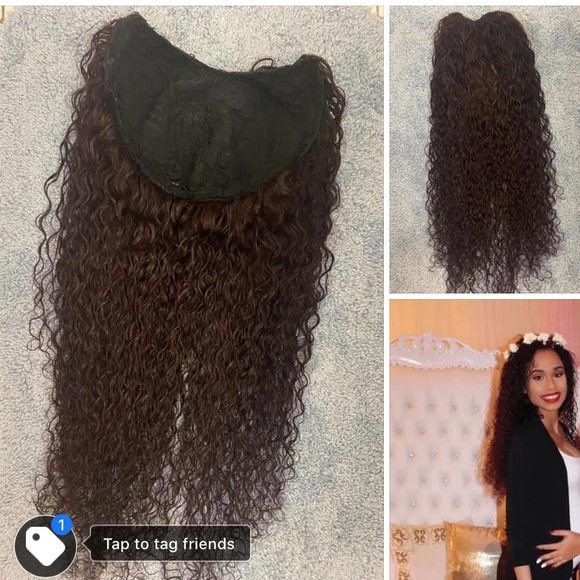U part wig 20 inch burgundy